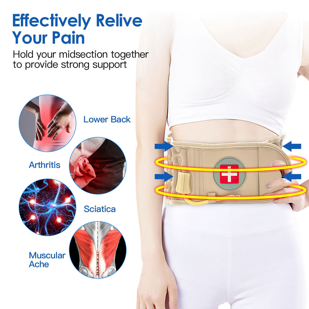 Adjustable Lumbar Support Belt — All-Day Lower Back Comfort