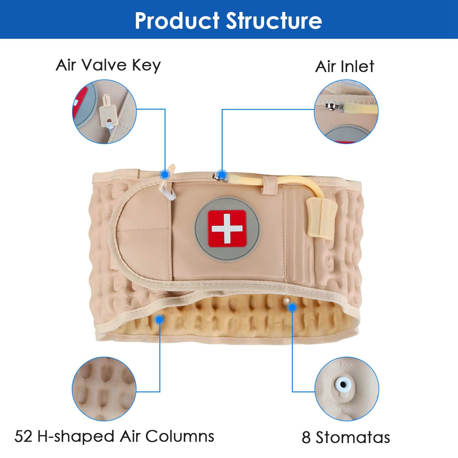 Adjustable Lumbar Support Belt — All-Day Lower Back Comfort