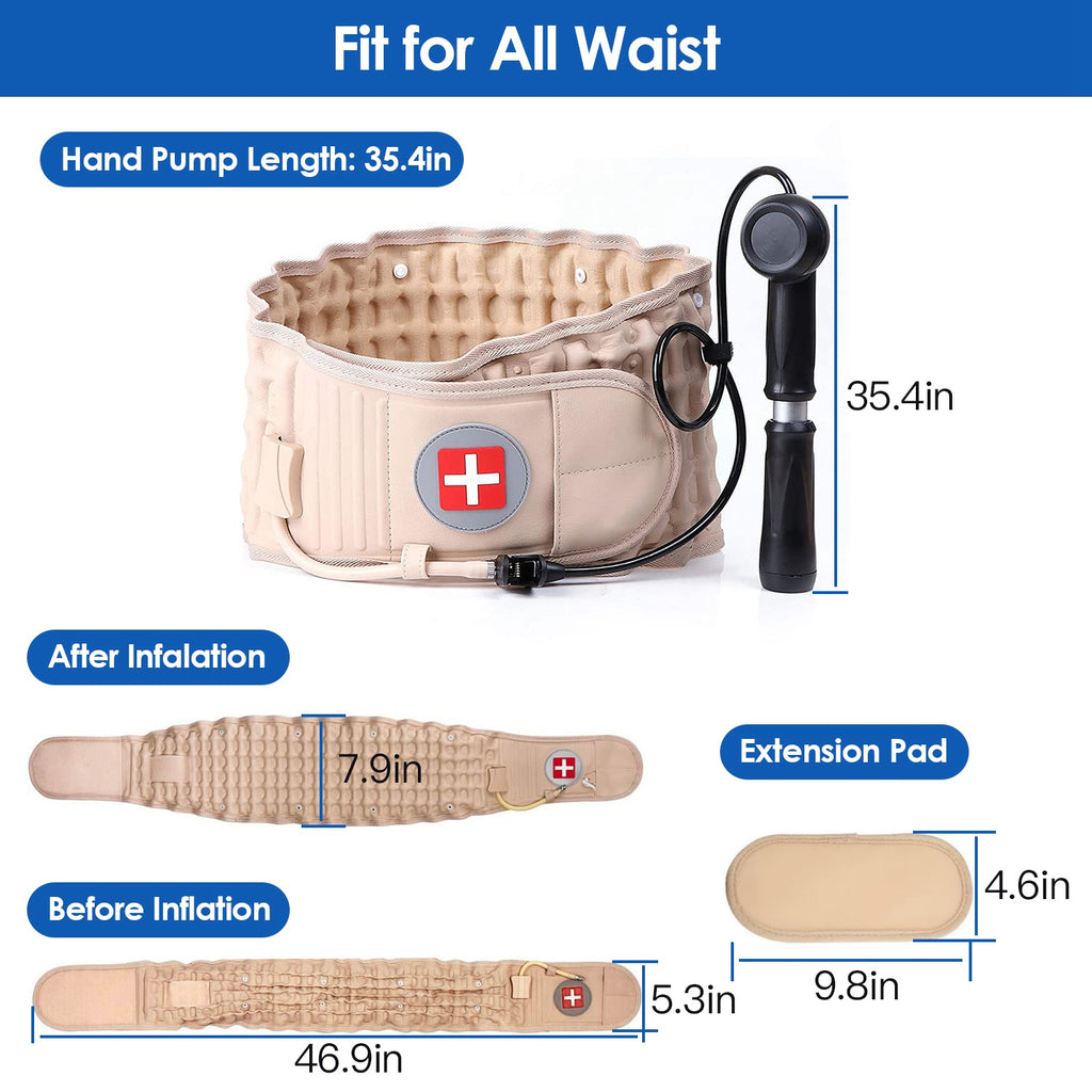Adjustable Lumbar Support Belt — All-Day Lower Back Comfort